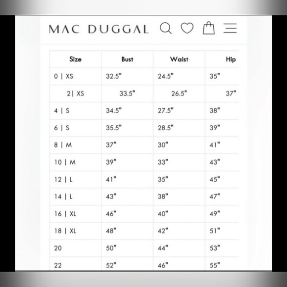 Mac Duggal ivory multi V-Neck Embellished Midi-Dress Sz 4 nwt - Picture 16 of 16